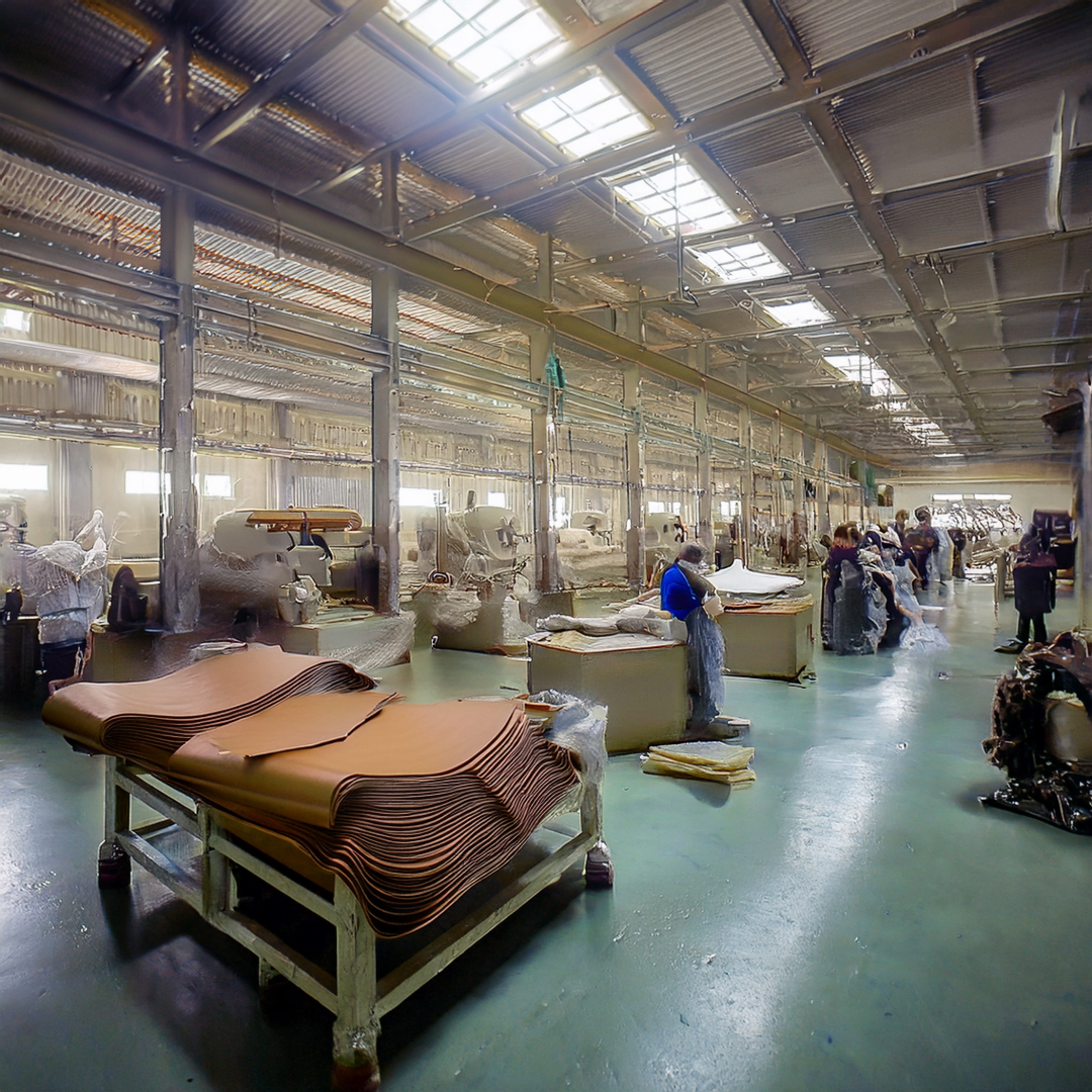 White label leather manufacturing process